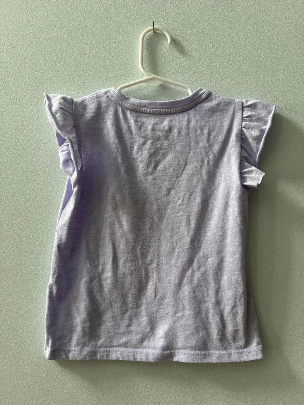 Lavender Kids' Dreaming Flamingo Reversible Sequin Tee